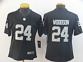 Women Nike Raiders 24 Charles Woodson Black Vapor Untouchable Limited Jersey,baseball caps,new era cap wholesale,wholesale hats